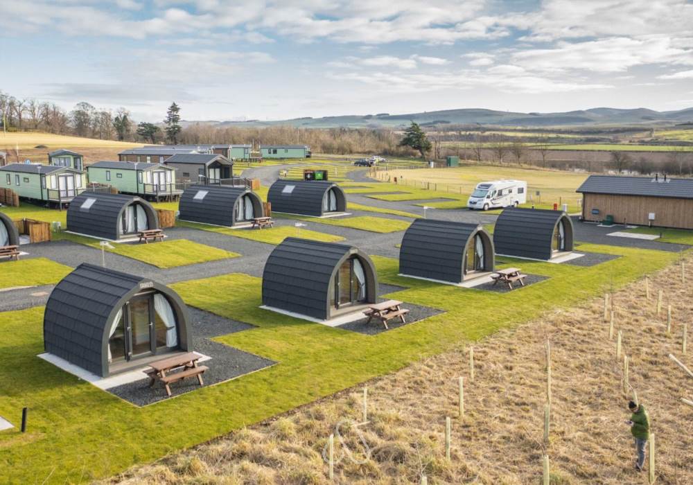 Coldstream Holiday Park, Scottish Borders, Scotland