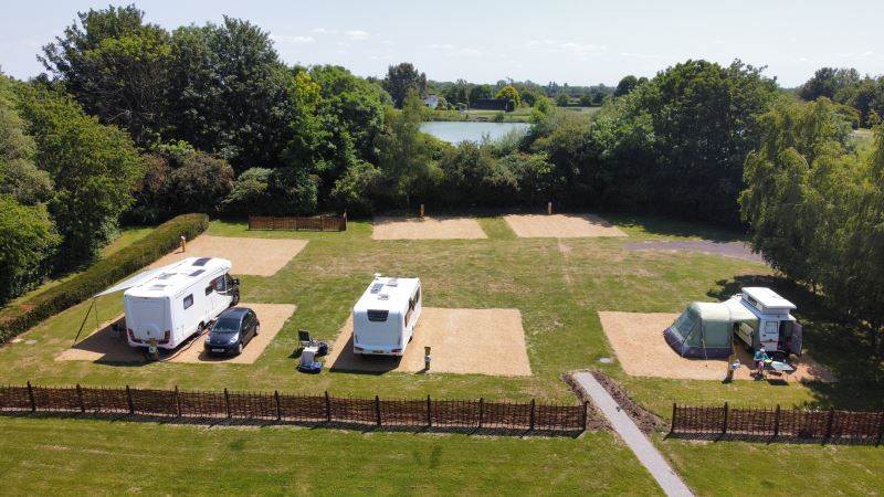 Fully serviced clearance caravan pitches